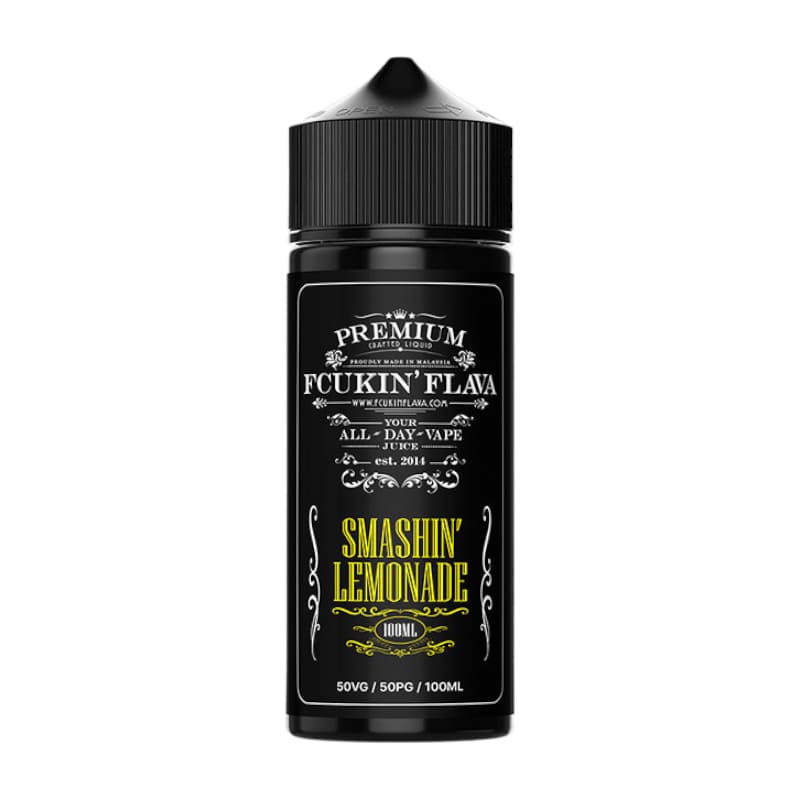 FCUKIN FLAVA - Smashin' Lemonade - E-liquide 100ml-0 mg-VAPEVO