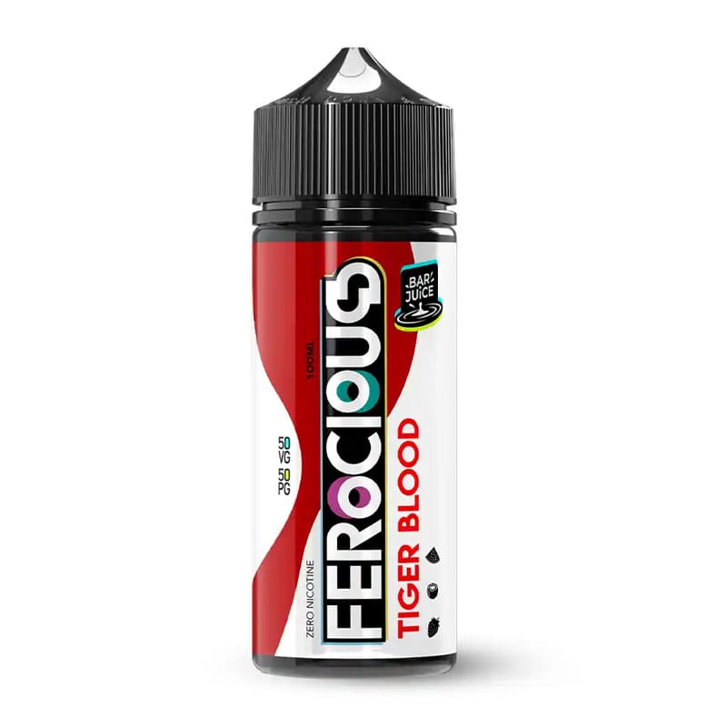 FEROCIOUS Bar Juice Tiger Blood - E-liquide 100ml-0 mg-VAPEVO