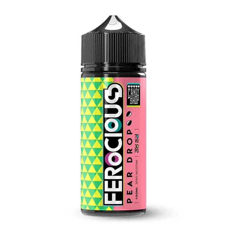 FEROCIOUS Candy Shop Pear Drops - E-liquide 100ml-0 mg-VAPEVO