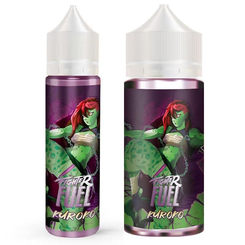 FIGHTER FUEL Kuroko - E-liquide 50ml/100ml-0 mg-50 ml-VAPEVO