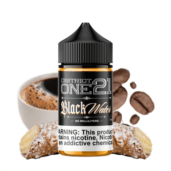 FIVE PAWNS District One21 Black Water - E-liquide 50ml-0 mg-VAPEVO