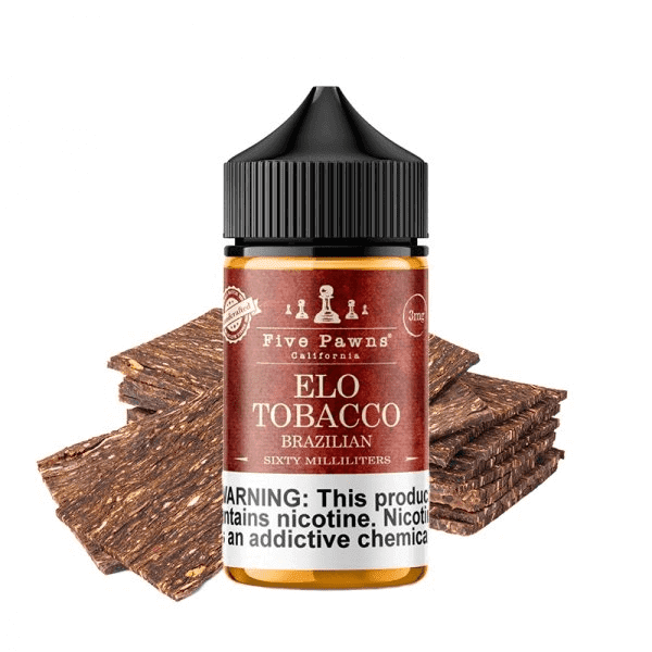 FIVE PAWNS Elo Tobacco - E-liquide 50ml-0 mg-VAPEVO