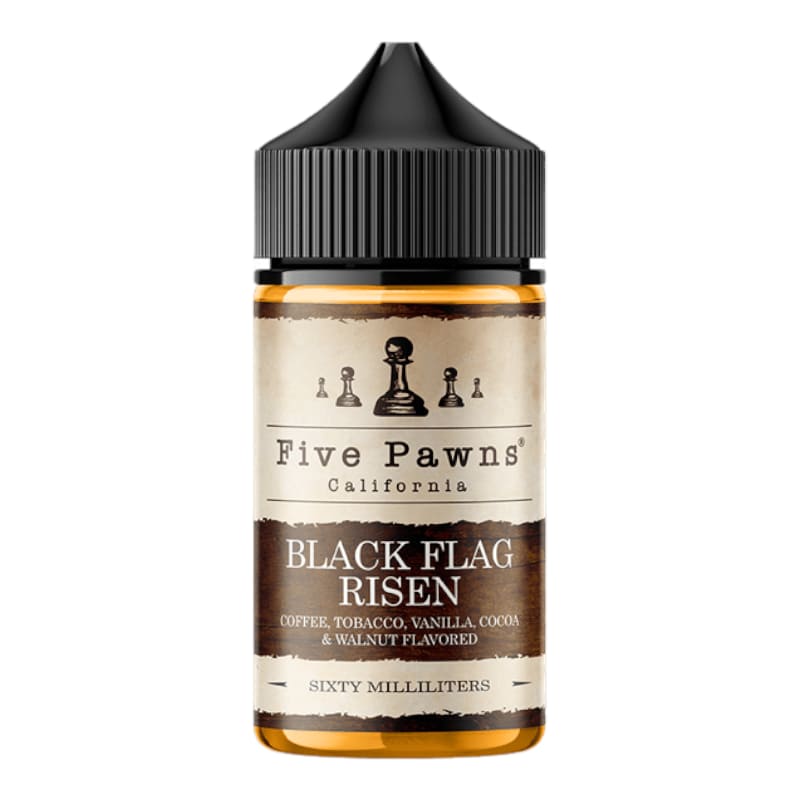 FIVE PAWNS Original Black Flag Risen - E-liquide 50ml-0 mg-VAPEVO