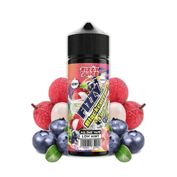 FIZZY Blackcurrant Lychee - E-liquide 100ml-0 mg-VAPEVO