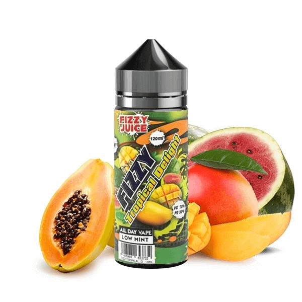 FIZZY Tropical Delight - E-liquide 100ml-0 mg-VAPEVO