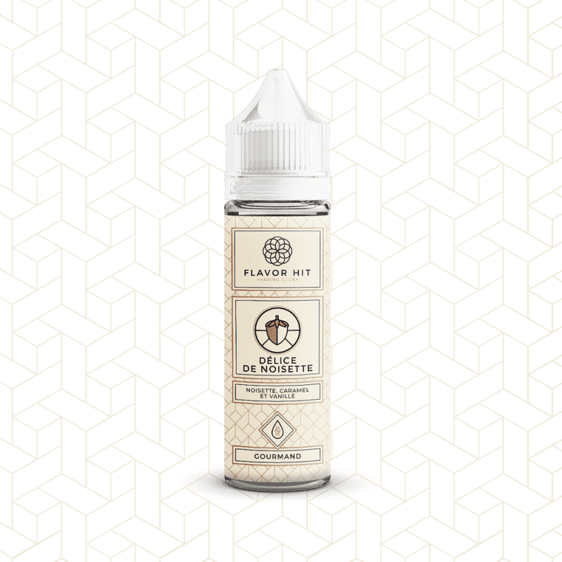 FLAVOR HIT Délice de Noisette - E-liquide 50ml-0 mg-VAPEVO