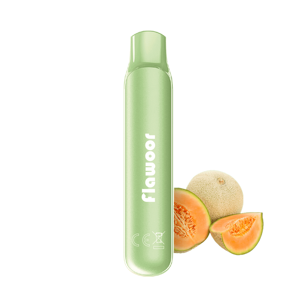 FLAWOOR MATE - Pod Jetable 600 Puffs-0 mg-Melon Miel-VAPEVO