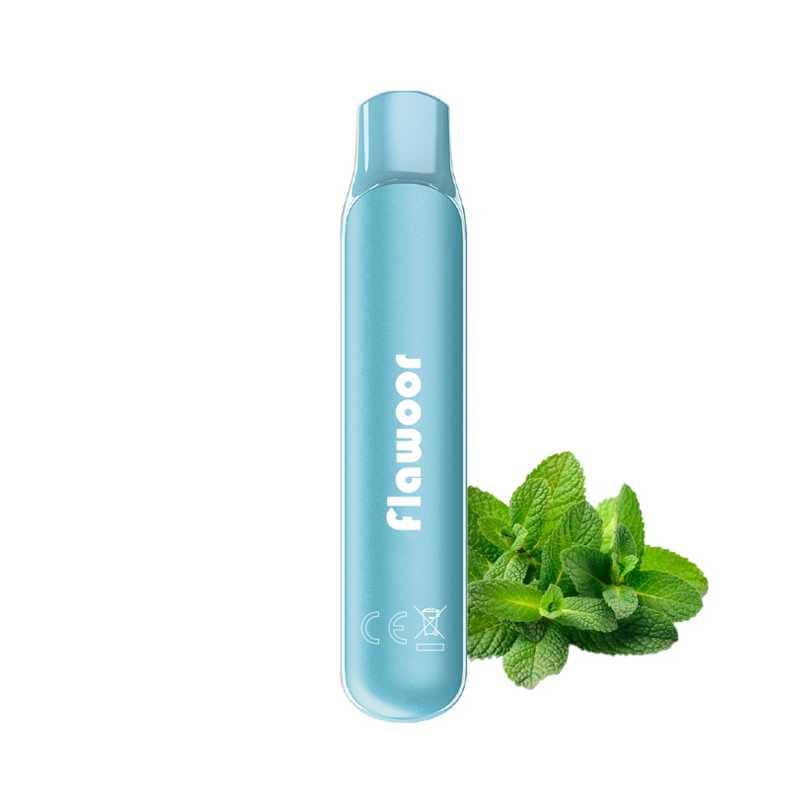 FLAWOOR MATE - Pod Jetable 600 Puffs-0 mg-Menthol Premium-VAPEVO