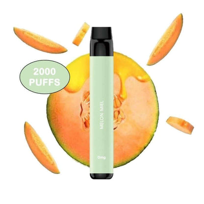 FLAWOOR MAX - Pod Jetable 2000 Puffs-0 mg-Melon Miel-VAPEVO