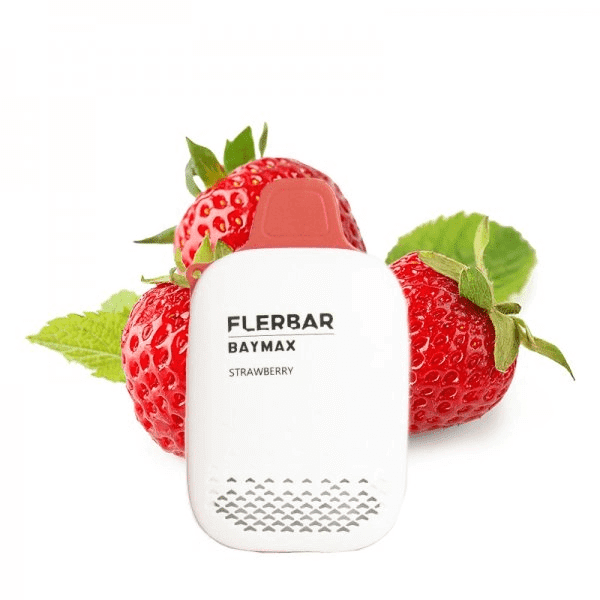 FLERBAR BAYMAX - Pod Jetable 3500 Puffs 12ml-0 mg-Strawberry-VAPEVO