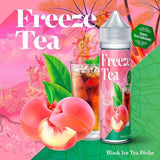 FREEZE TEA Black Ice Tea Peach - E-liquide 50ml-0 mg-VAPEVO