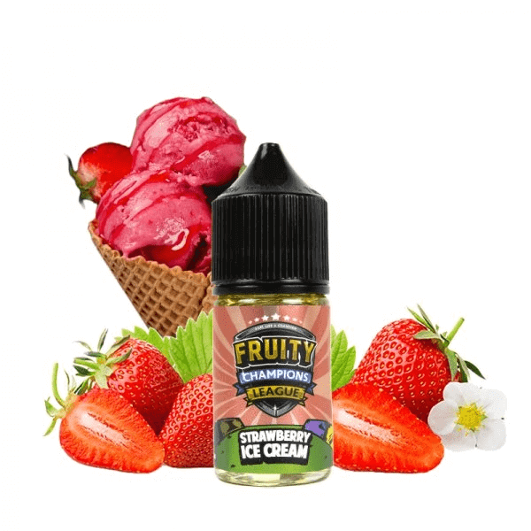 FRUITY CHAMPIONS LEAGUE Strawberry Ice Cream - Arôme Concentré 30ml-VAPEVO