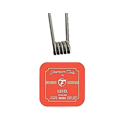 FUMYTECH - Pack de 10 Coils Prémontés-Alien RDL Ni80 30Gx3+38G 0.5Ω (10pcs)-VAPEVO