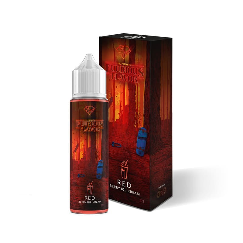 FUU Fuurious Flavor RED Berry Ice Cream - E-liquide 50ml-0 mg-VAPEVO