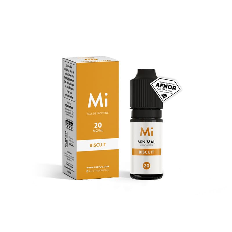 FUU Minimal Biscuit - Sels de nicotine 10ml-20 mg-VAPEVO