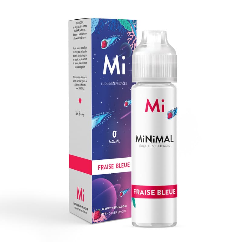 FUU Minimal Fraise Bleue - E-liquide 50ml-0 mg-VAPEVO