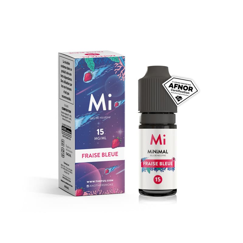 FUU Minimal Fraise Bleue - Sels de nicotine 10ml-VAPEVO