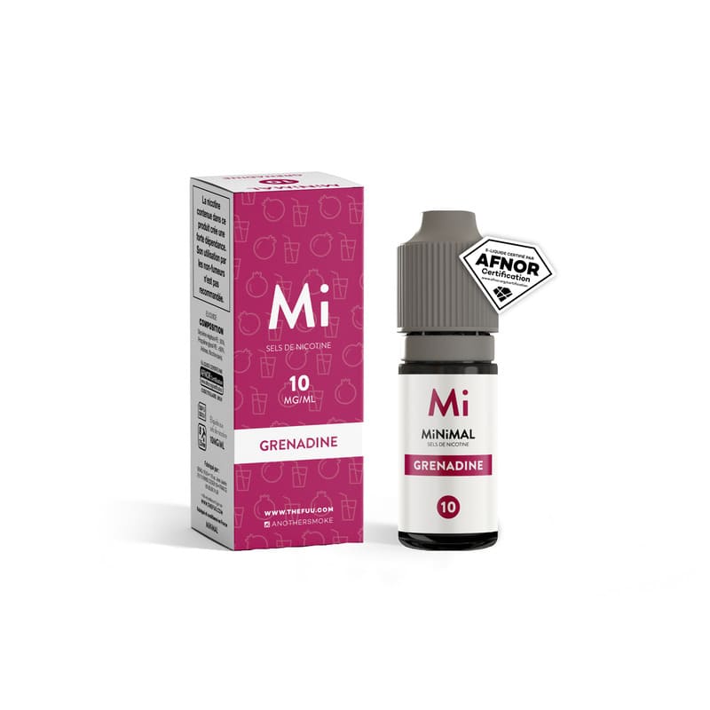 FUU Minimal Grenadine - Sels de nicotine 10ml-10 mg-VAPEVO