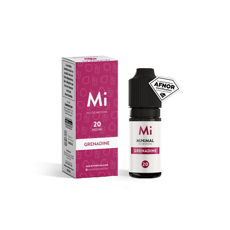 FUU Minimal Grenadine - Sels de nicotine 10ml-20 mg-VAPEVO