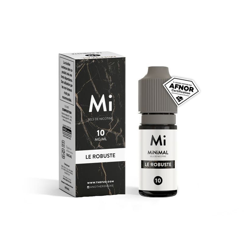 FUU Minimal Le Robuste - Sels de nicotine 10ml-10 mg-VAPEVO