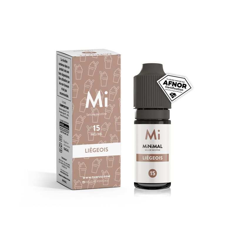 FUU Minimal Liegeois - Sels de nicotine 10ml-15 mg-VAPEVO