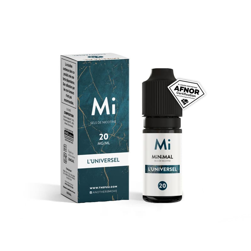 FUU Minimal L'Universel - Sels de nicotine 10ml-20 mg-VAPEVO