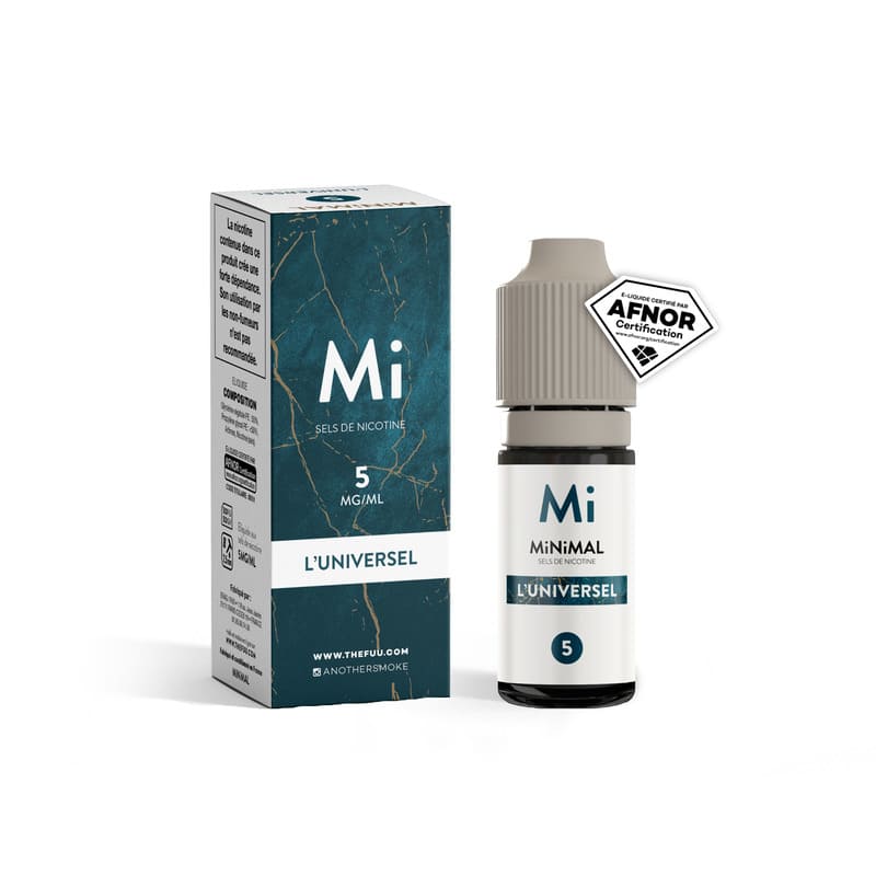 FUU Minimal L'Universel - Sels de nicotine 10ml-5 mg-VAPEVO