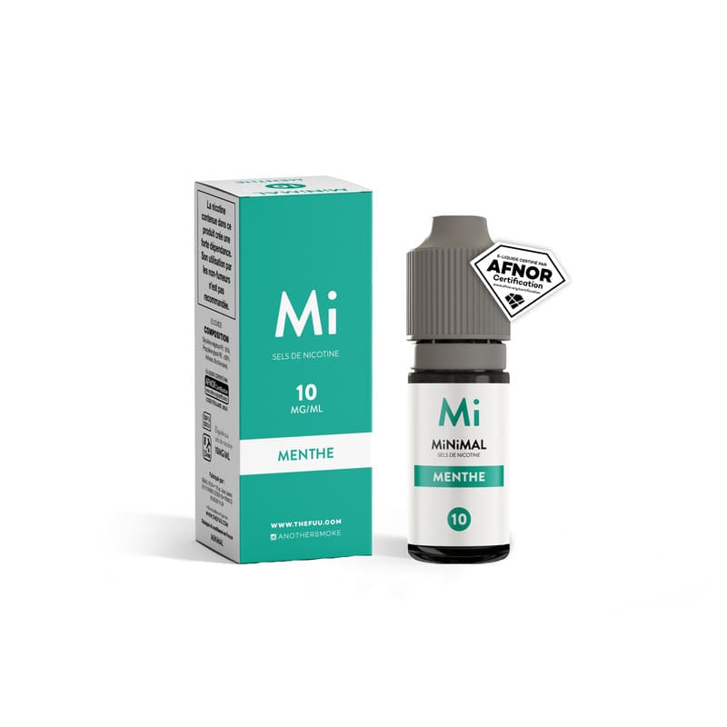 FUU Minimal Menthe - Sels de nicotine 10ml-10 mg-VAPEVO