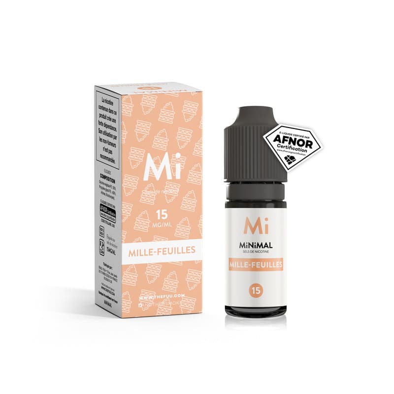 FUU Minimal Mille-Feuilles - Sels de nicotine 10ml-15 mg-VAPEVO