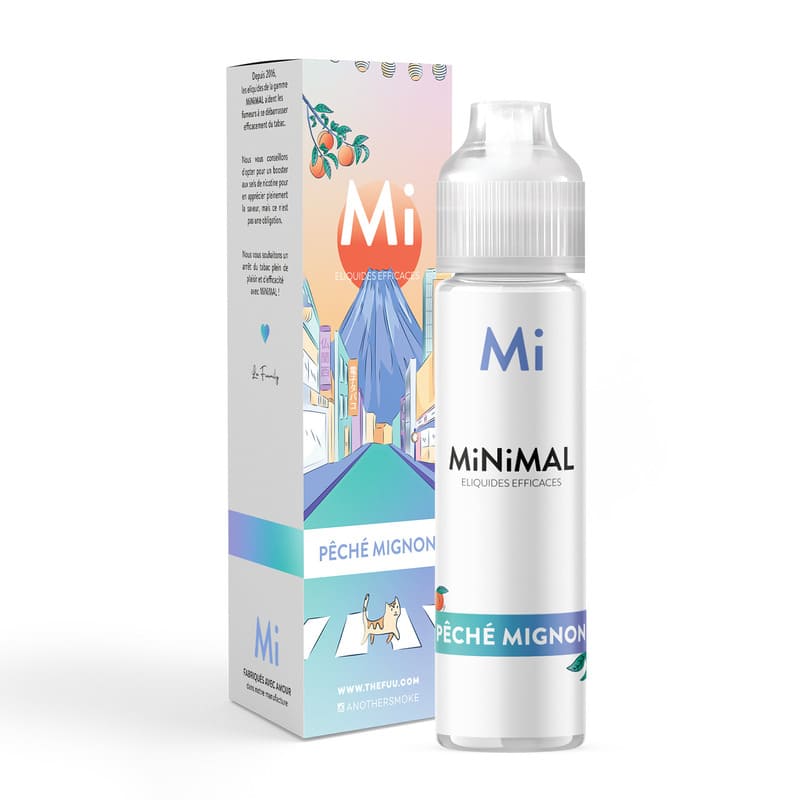 FUU Minimal Pêché Mignon - E-liquide 50ml-0 mg-VAPEVO