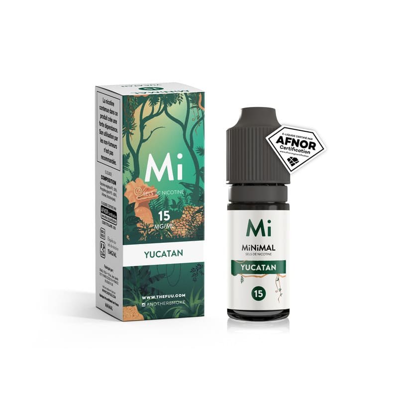 FUU Minimal Yucatan - Sels de nicotine 10ml-15 mg-VAPEVO