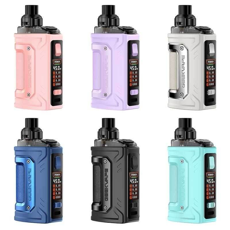 GEEKVAPE Aegis Hero 3 H45 Classic - Kit E-Cigarette 45W 1400mAh-Black-VAPEVO