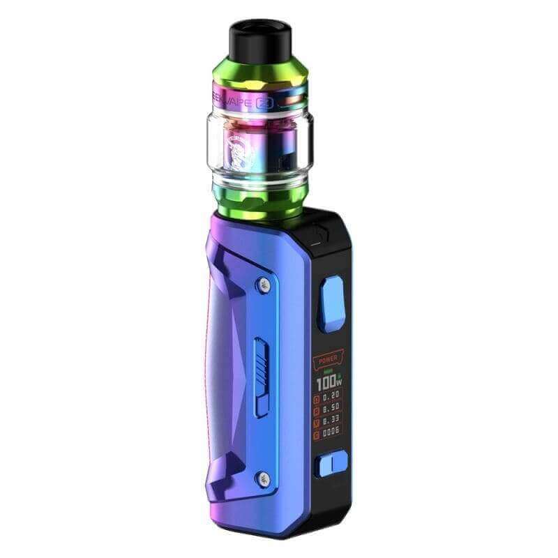 GEEKVAPE Aegis Solo 2 S100 - Kit E-Cigarette 100W 5.5ml-Rainbow Purple-VAPEVO