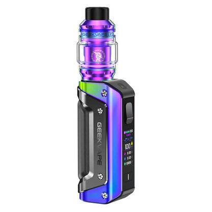 GEEKVAPE Aegis Solo 3 - Kit E-Cigarette 100W 5.5ml-Version Accu Externe-Rainbow-VAPEVO