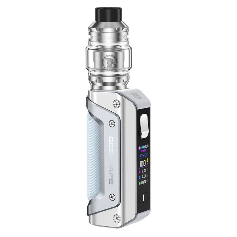 GEEKVAPE Aegis Solo 3 - Kit E-Cigarette 100W 5.5ml-Version Accu Externe-Silver-VAPEVO