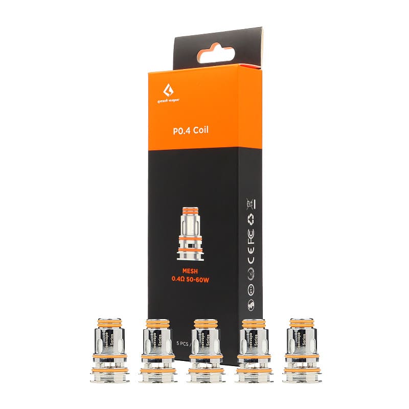 GEEKVAPE P Series - Pack de 5 Résistances-P 0.4 ohm-VAPEVO