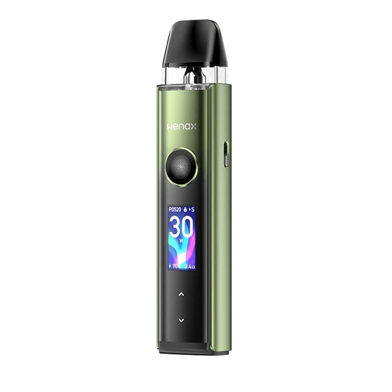 GEEKVAPE Wenax Q Pro - Kit E-Cigarette 30W 1200mAh 3ml-Aurora Green-VAPEVO