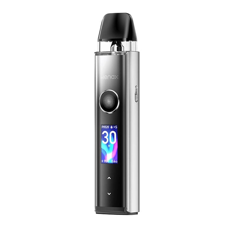 GEEKVAPE Wenax Q Pro - Kit E-Cigarette 30W 1200mAh 3ml-Moonlit Silver-VAPEVO