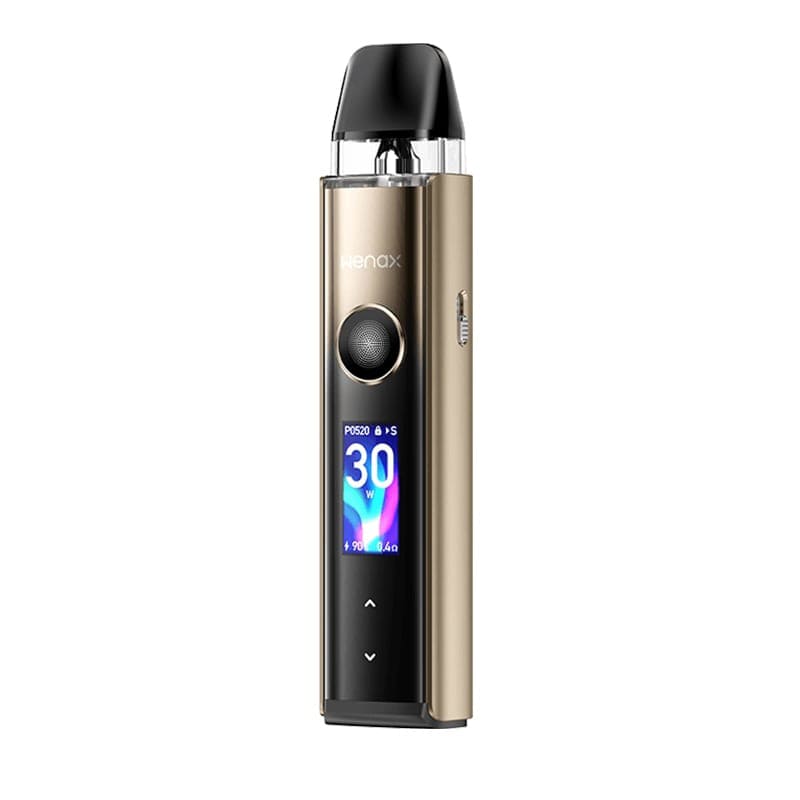 GEEKVAPE Wenax Q Pro - Kit E-Cigarette 30W 1200mAh 3ml-Sunburst Gold-VAPEVO