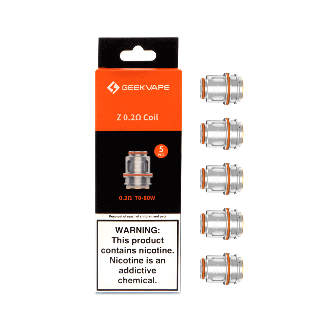 GEEKVAPE Z Series - Pack de 5 Résistances-Z 0.2 ohm-VAPEVO