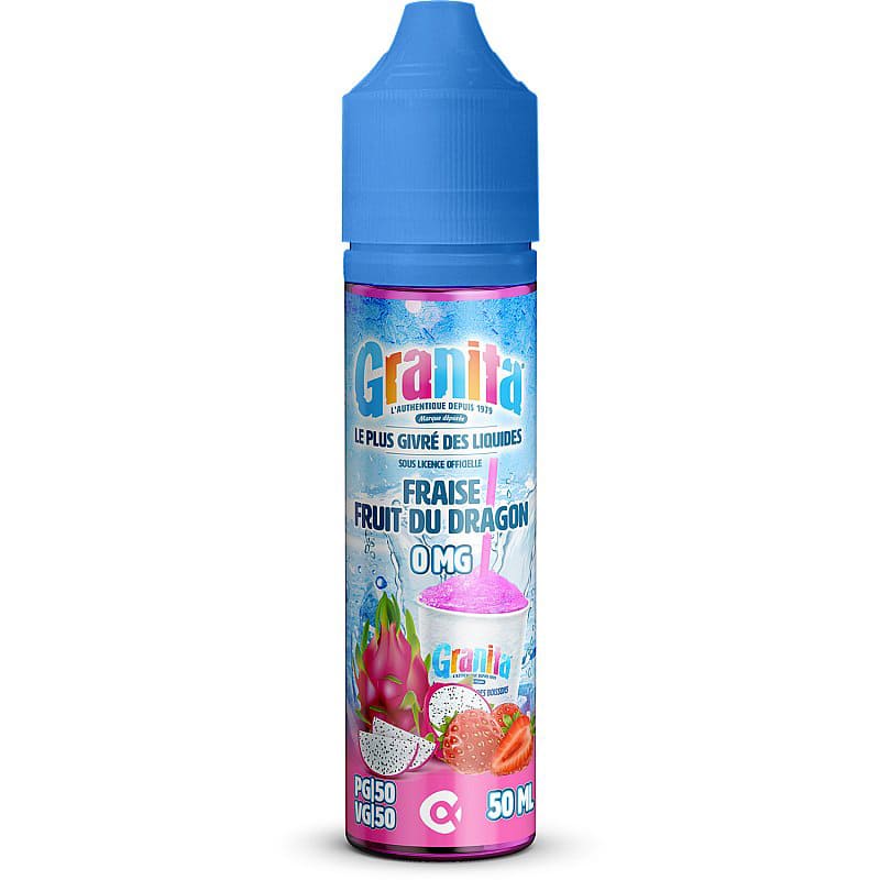 GRANITA Fraise & Fruit du dragon - E-liquide 50ml-0 mg-VAPEVO