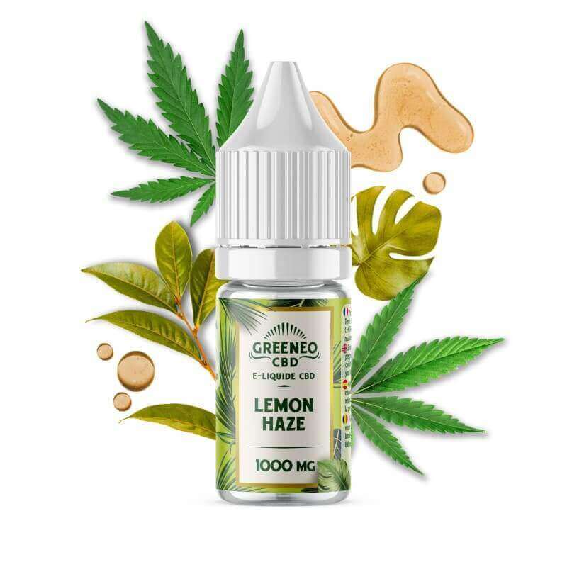 GREENEO Lemon Haze - E-liquide CBD 10ml-100 mg-VAPEVO