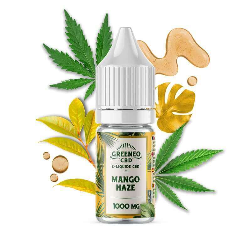 GREENEO Mango Haze - E-liquide CBD 10ml-100 mg-VAPEVO