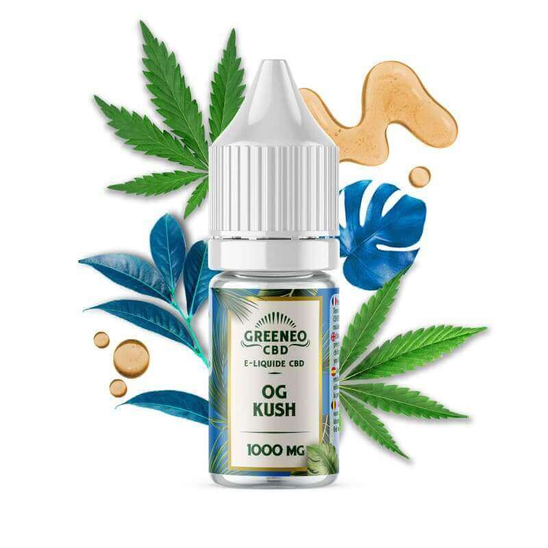 GREENEO OG Kush - E-liquide CBD 10ml-VAPEVO