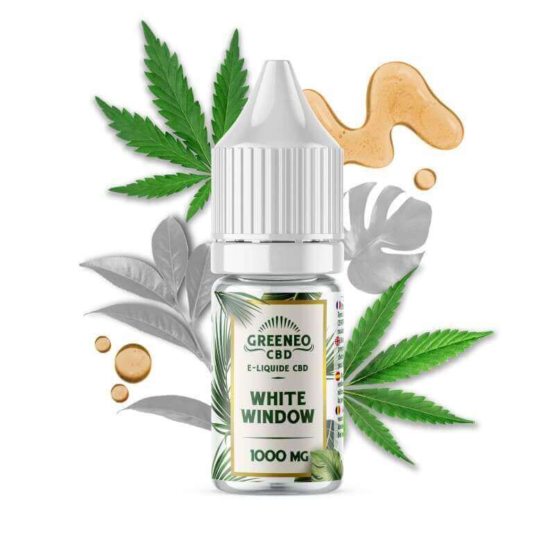 GREENEO White Window - E-liquide CBD 10ml-VAPEVO