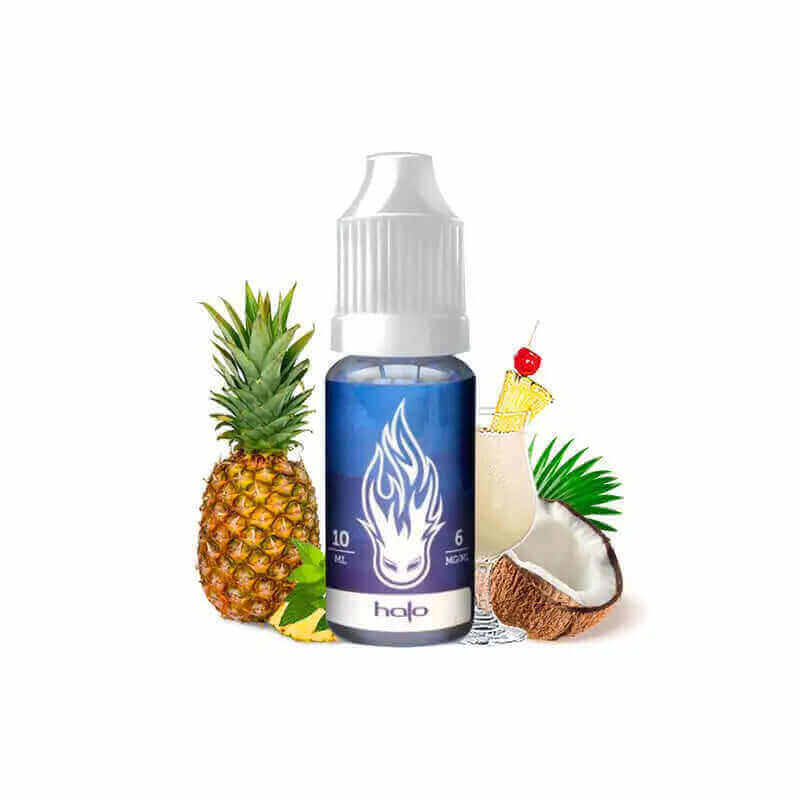 HALO Malibu - E-liquide 10ml-0 mg-VAPEVO