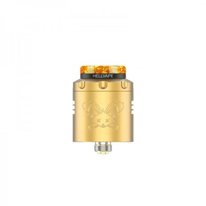 HELLVAPE Dead Rabbit 3 RDA - Atomiseur Reconstructible 24mm-6th Anniversary Gold-VAPEVO