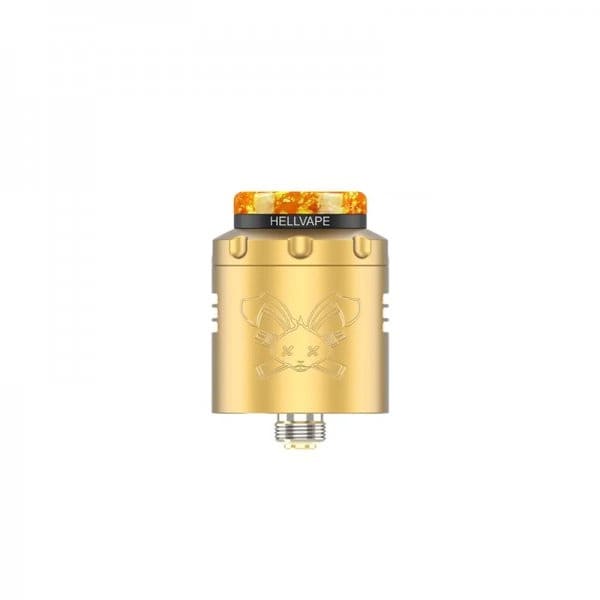 HELLVAPE Dead Rabbit 3 RDA - Atomiseur Reconstructible 24mm-6th Anniversary Gold-VAPEVO