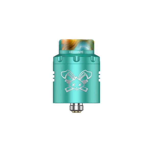 HELLVAPE Dead Rabbit 3 RDA - Atomiseur Reconstructible 24mm-Turquoise-VAPEVO