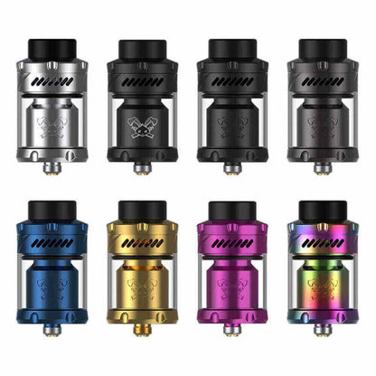 HELLVAPE Dead Rabbit 3 RTA - Atomiseur Reconstructible 5.5ml 25mm-Matte Full Black-VAPEVO